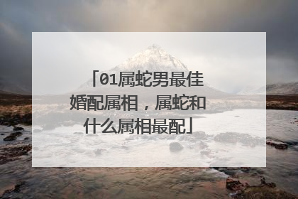 01属蛇男最佳婚配属相，属蛇和什么属相最配
