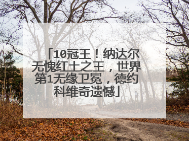 10冠王！纳达尔无愧红土之王，世界第1无缘卫冕，德约科维奇遗憾