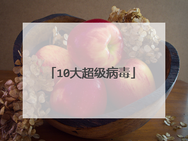 10大超级病毒