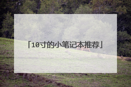 10寸的小笔记本推荐