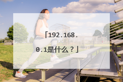 192.168.0.1是什么?