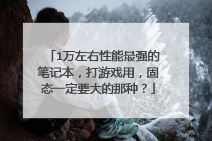 1万左右性能最强的笔记本，打游戏用，固态一定要大的那种？