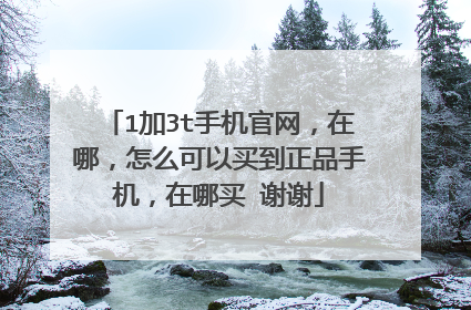 1加3t手机官网，在哪，怎么可以买到正品手机，在哪买 谢谢