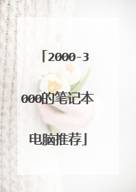 2000-3000的笔记本电脑推荐