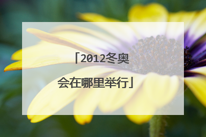 2012冬奥会在哪里举行