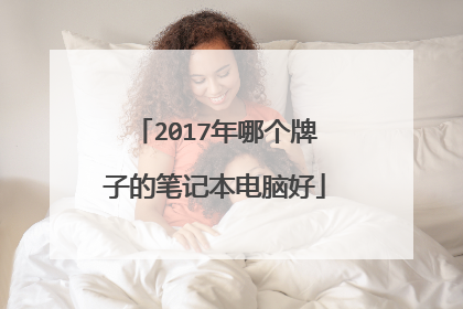 2017年哪个牌子的笔记本电脑好