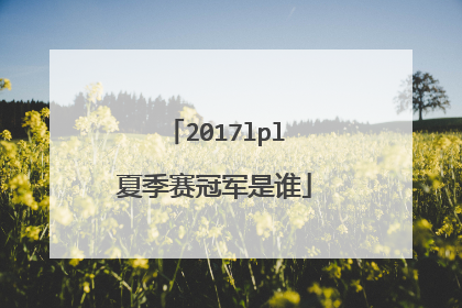 2017lpl夏季赛冠军是谁