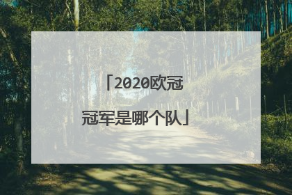 2020欧冠冠军是哪个队