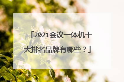 2021会议一体机十大排名品牌有哪些?