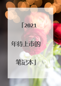 2021年待上市的笔记本