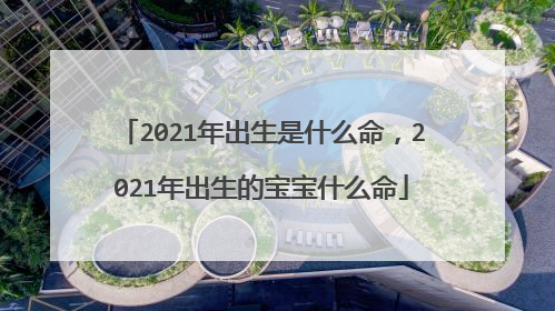 2021年出生是什么命，2021年出生的宝宝什么命