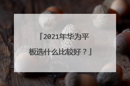 2021年华为平板选什么比较好?