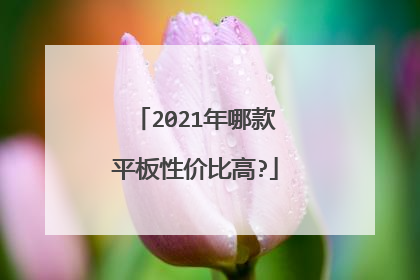 2021年哪款平板性价比高?