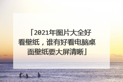 2021年图片大全好看壁纸，谁有好看电脑桌面壁纸要大屏清晰
