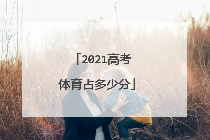 2021高考体育占多少分
