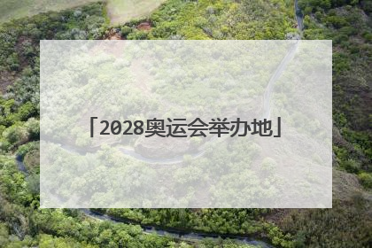 2028奥运会举办地