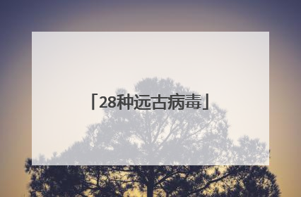 28种远古病毒
