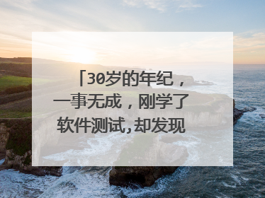 30岁的年纪,一事无成,刚学了软件测试,却发现很难找工作,都是要毕业生。我该怎么办?怎么才能找到工作?