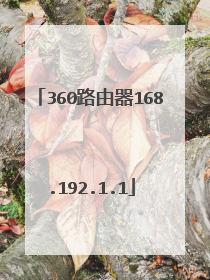 360路由器168.192.1.1