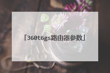360t6gs路由器参数