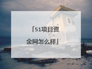 51项目资金网怎么样