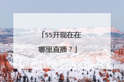 55开现在在哪里直播?