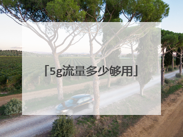 5g流量多少够用