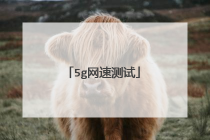 5g网速测试