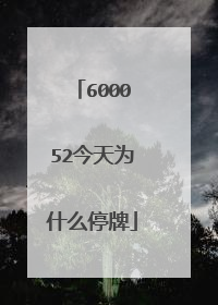 600052今天为什么停牌