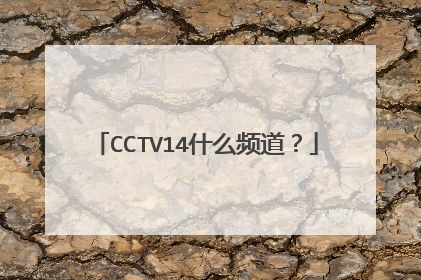 CCTV14什么频道？