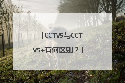 CCTV5与CCTV5+有何区别？