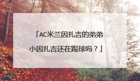 AC米兰因扎吉的弟弟小因扎吉还在踢球吗?