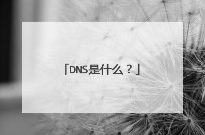 DNS是什么？