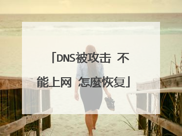 DNS被攻击 不能上网 怎麼恢复