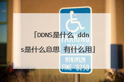 DDNS是什么 ddns是什么意思 有什么用