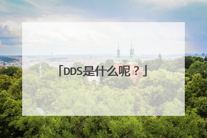 DDS是什么呢？