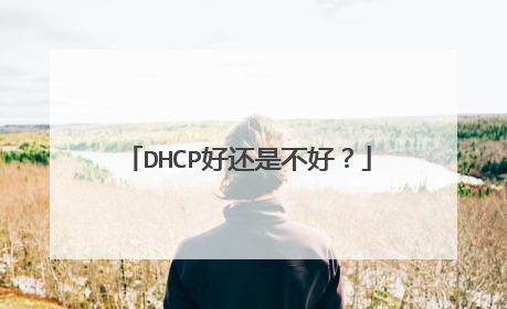 DHCP好还是不好?