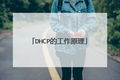 DHCP的工作原理