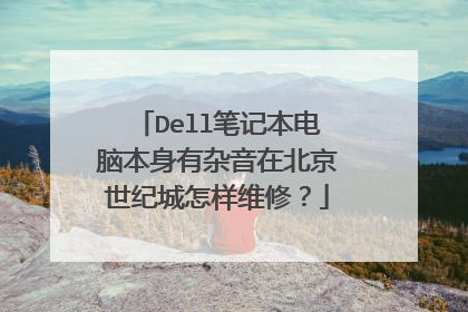 Dell笔记本电脑本身有杂音在北京世纪城怎样维修?