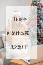 FTP空间是什么意思?急!