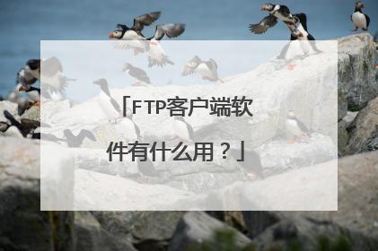 FTP客户端软件有什么用?