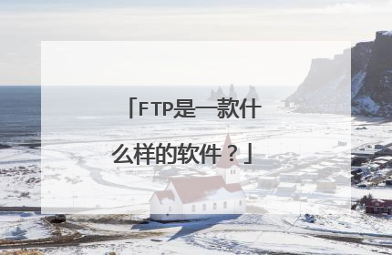 FTP是一款什么样的软件？