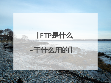 FTP是什么~干什么用的