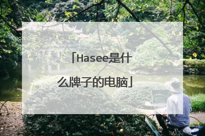 Hasee是什么牌子的电脑