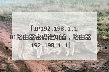IP192.198.1.101路由器密码谁知道，路由器192.198.1.1