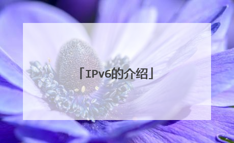 IPv6的介绍
