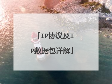 IP协议及IP数据包详解