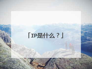 IP是什么?