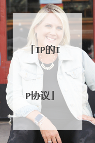 IP的IP协议