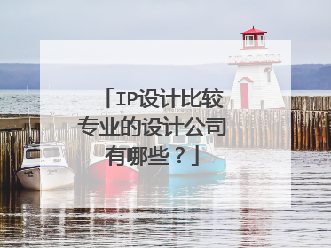 IP设计比较专业的设计公司有哪些？